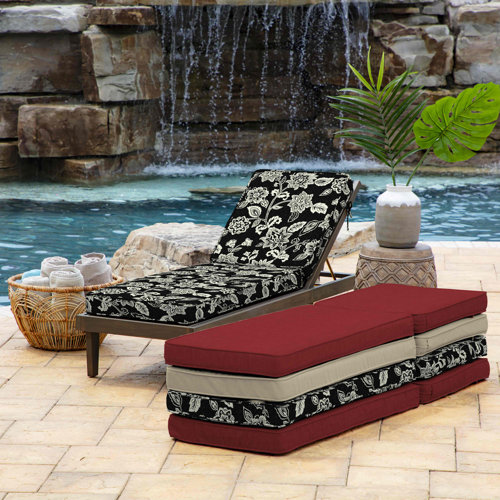 Beachcrest Home Outdoor Chaise Lounge Cushion & Reviews Wayfair